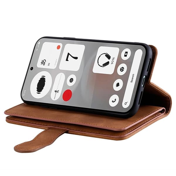 Mobildeksel med kortlommer og håndleddsstropp til Nothing Phone (4b)