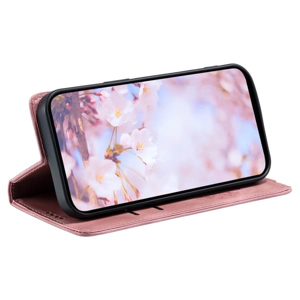 Deksel for iPhone 17 Pro Max med Magnetisk Lukking Mønsterpreget