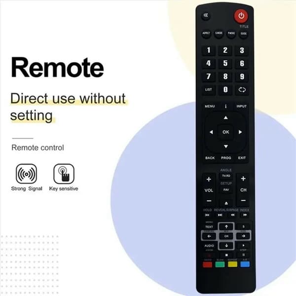 Fjernkontroll utskiftning for RM-C3174 for JVC TV