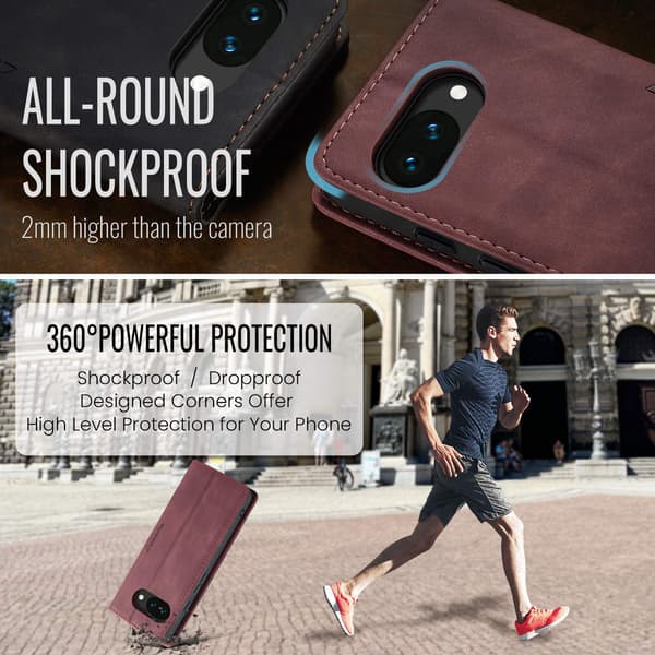 CASEME For Google Pixel 10A Etui med Stativ