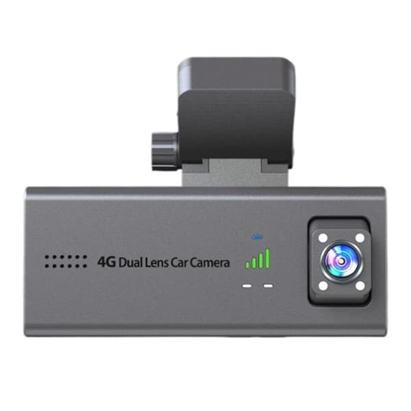 Dash Cam 4G WiFi Bilkamera Doble linser Nattsyn Parkeringsovervåking