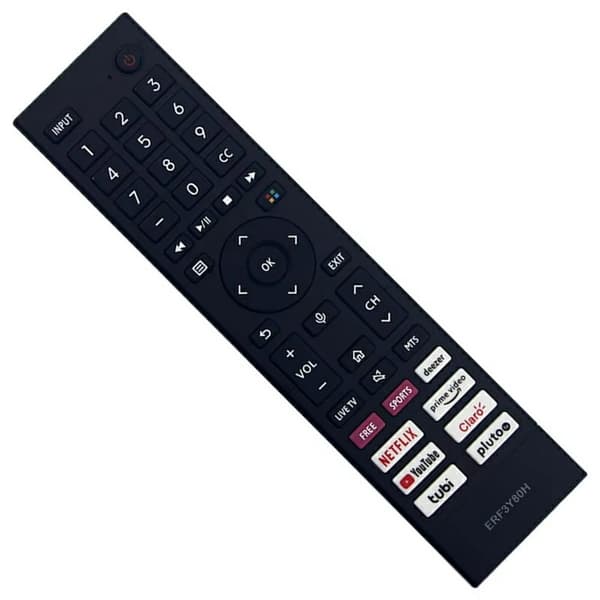 Fjärrkontroll Ersättning ERF3Y80H För Hisense TV (Stöder inte röstfunktion)