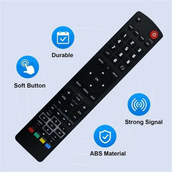 Fjernkontroll utskiftning for RM-C3174 for JVC TV