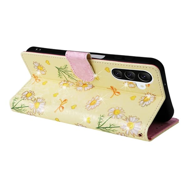 Til Samsung Galaxy A37 5G blomsterdeksel