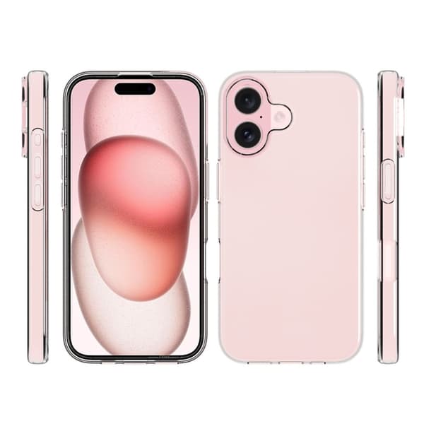 Cover Shell til iPhone 17 Stødabsorberende Forstærkede hjørner TPU
