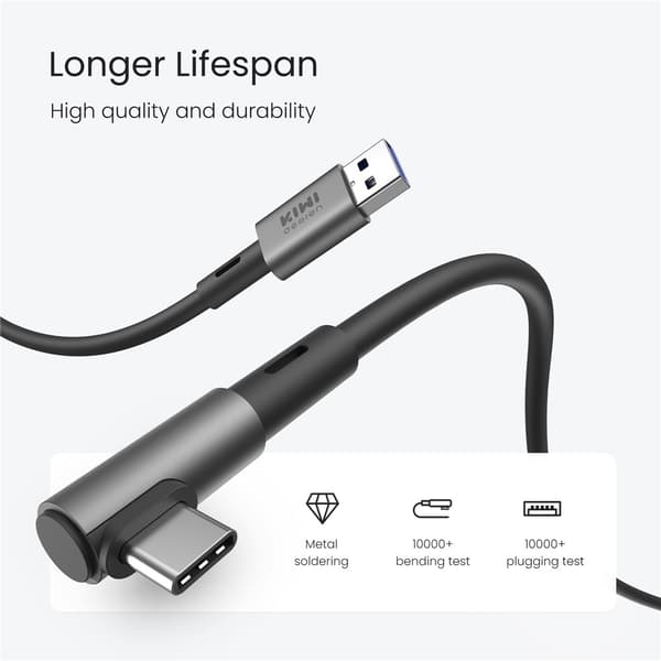 Laddningskabel QC-8.5 5M VR-headset USB 3.0 Dataöverföring Höghastighet
