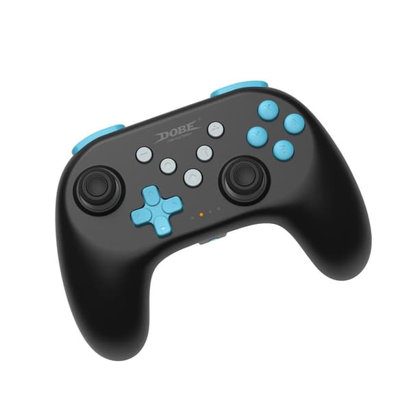 Trådløs Bluetooth-controller til Nintendo Switch 1+2+OLED Vibration Sort/blå