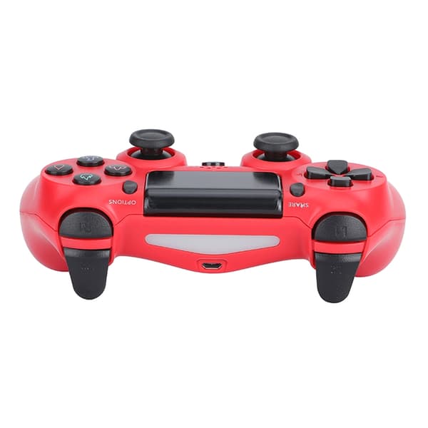 Trådløs spilcontroller til Sony PS4 Bluetooth Gamepad med vibration - Rød