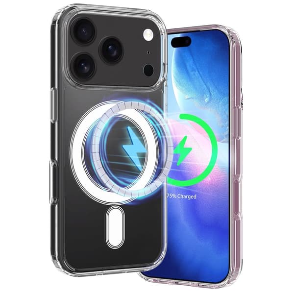 Til iPhone 17 Pro Max Transparent Mobilcover