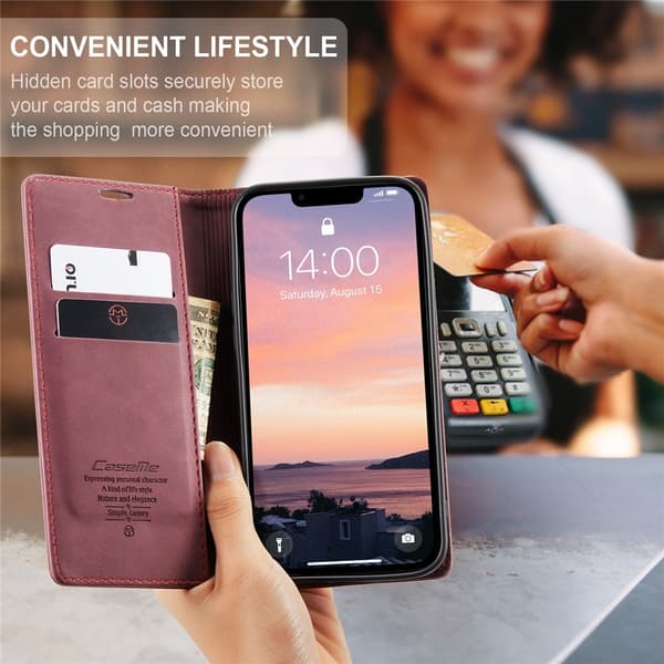 CASEME plånboksfodral till iPhone 17e / 16e