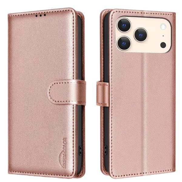 BINFEN COLOR Telefonplånboksfodral till iPhone 18 Pro / 17 Pro