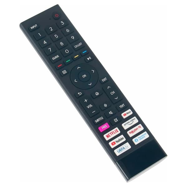 Fjärrkontroll Ersättning ERF3B80H För Hisense TV (Stöder inte röstfunktion)