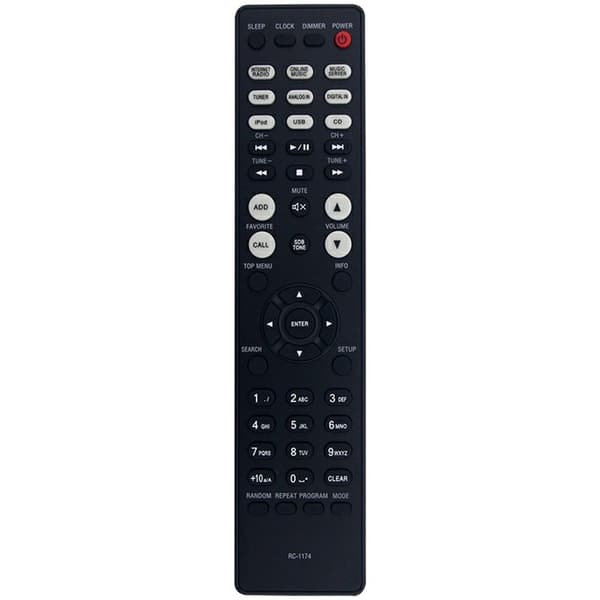 Fjernkontroll erstatning RC-1174 for DENON forsterker
