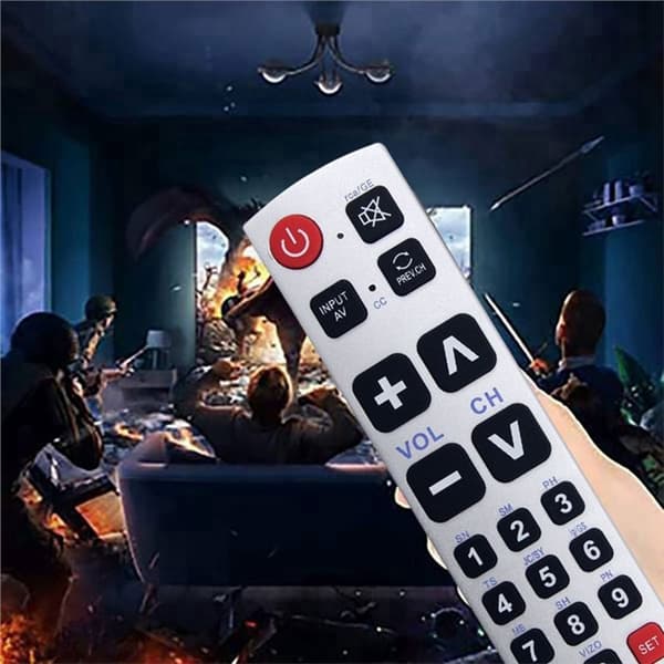 Yleiskaukosäädin televisioille – Philips / Panasonic / Samsung / LG / Sharp