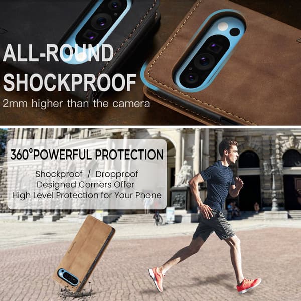 CASEME For Google Pixel 10 Pro XL Etui med Stativ