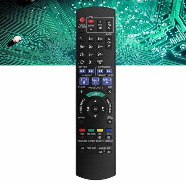 Fjernkontrollerstatning for N2QAYB001059 for Panasonic Blu-ray DVD-spiller