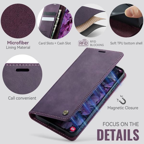 Til Samsung Galaxy A37 5G CASEME Pungetui