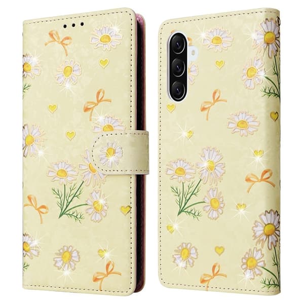 Til Samsung Galaxy A37 5G blomsterdeksel