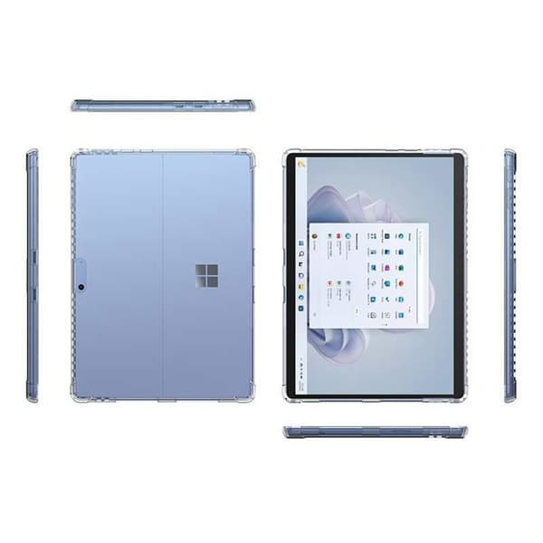 Gjennomsiktig deksel til Microsoft Surface Pro 7 6 5 4 støtsikkert TPU-deksel