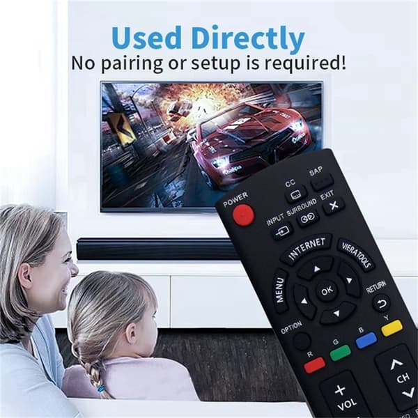 Fjernkontrollerstatning for N2QAYB000779 For Panasonic TV