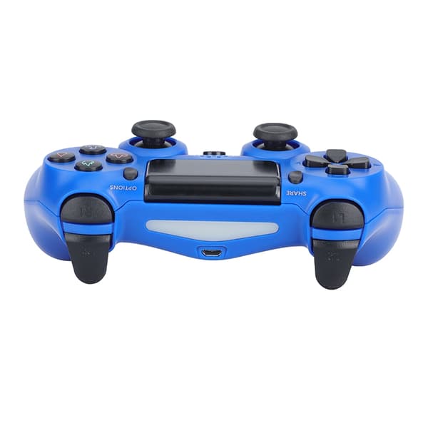 Trådlös spelkontroll för Sony PS4 Bluetooth Gamepad med Vibration - Blå