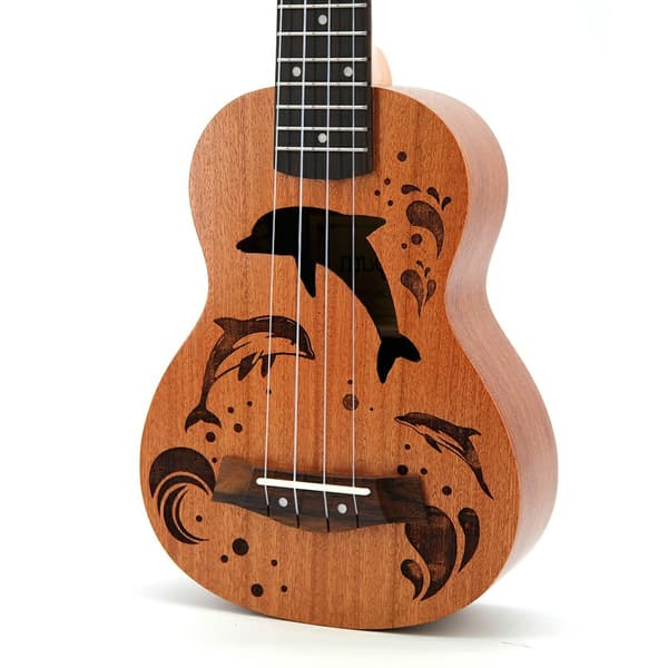 Sapele Ukulele 4-kielinen soitin