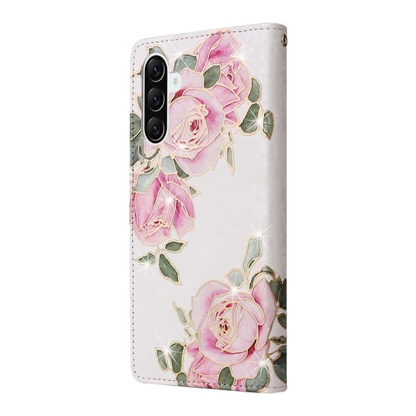 Til Samsung Galaxy A37 5G blomsterdeksel