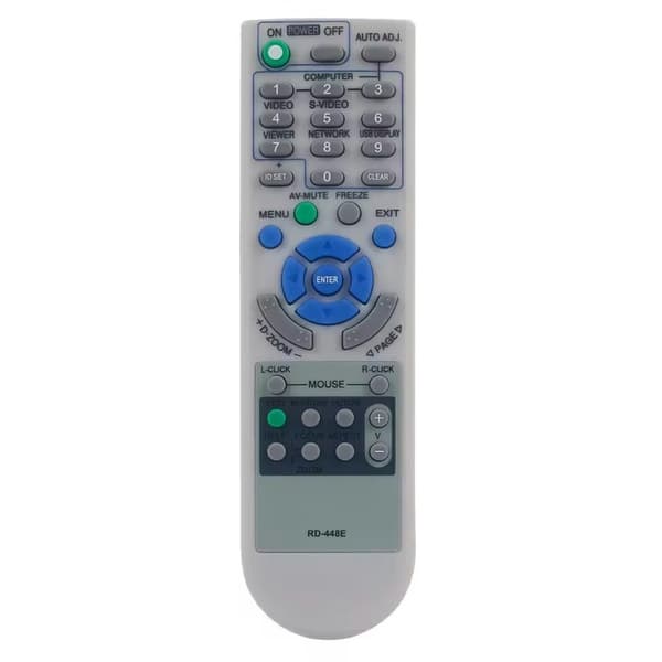 Fjernkontroll Erstatning RD-448E for NEC-projektor