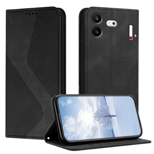 Lommebokdeksel med stativ til Nothing Phone (4b)