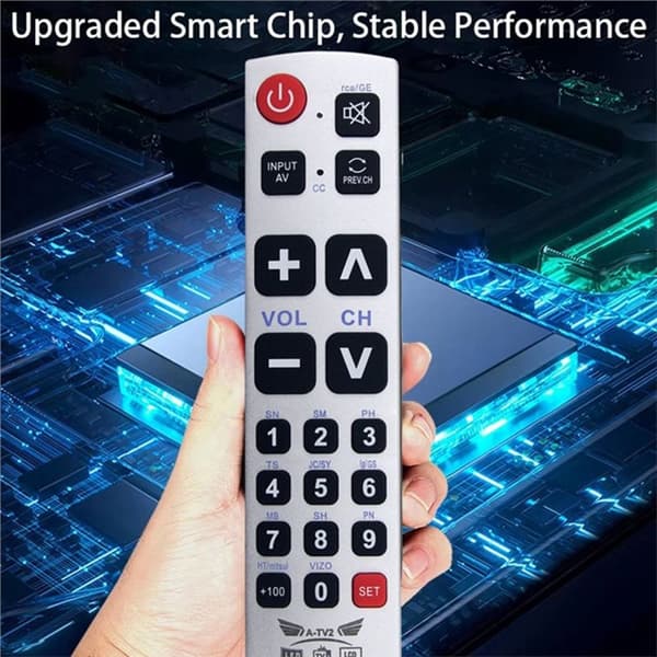 Yleiskaukosäädin televisioille – Philips / Panasonic / Samsung / LG / Sharp