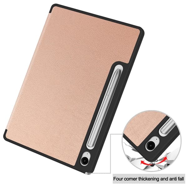 Trifoldet stativ Smart Taske til Samsung Galaxy Tab S10 Lite