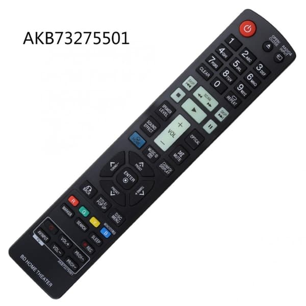 Fjernkontrollerstatning for AKB73275501 for LG Blu-ray DVD-spiller