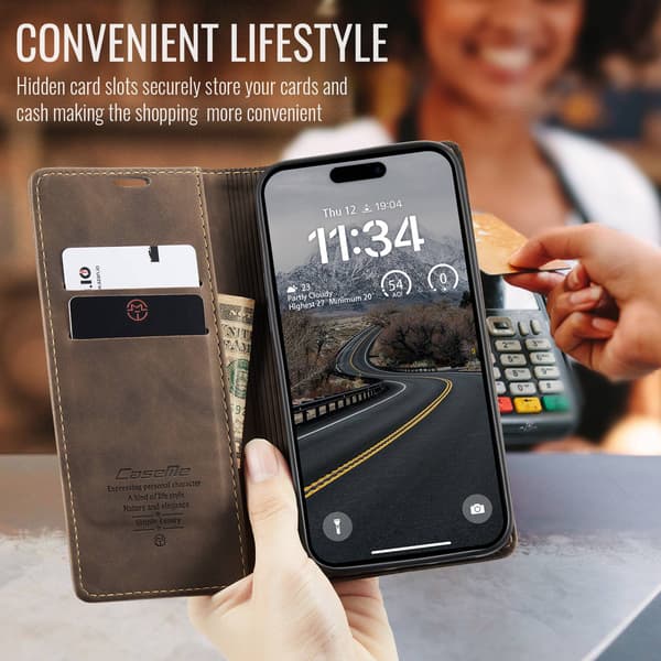 CASEME Lommebok-deksel Til iPhone Air