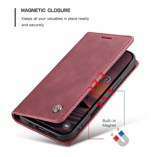 CASEME Retro lompakkokotelo iPhone 17 Pro