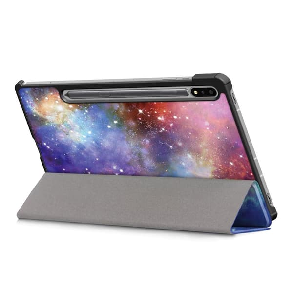 Trifoldet stativ Smart Taske til Samsung Galaxy Tab S7 FE/Tab S7 Plus/Tab S8+