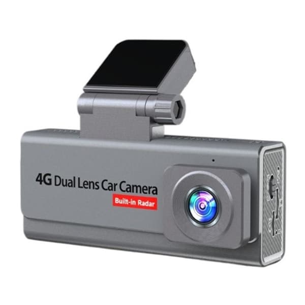 Dash Cam 4G WiFi Bilkamera Doble linser Nattsyn Parkeringsovervåking