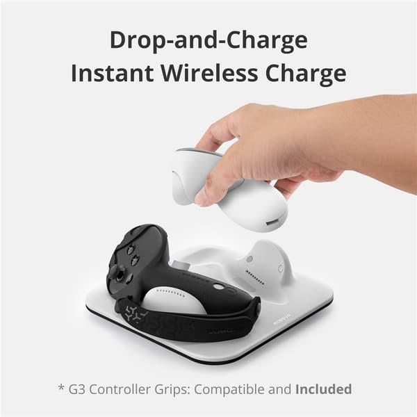 BOBOVR CD3 til Meta Quest 3 / Meta Quest 3S VR-opladerdock til controllere
