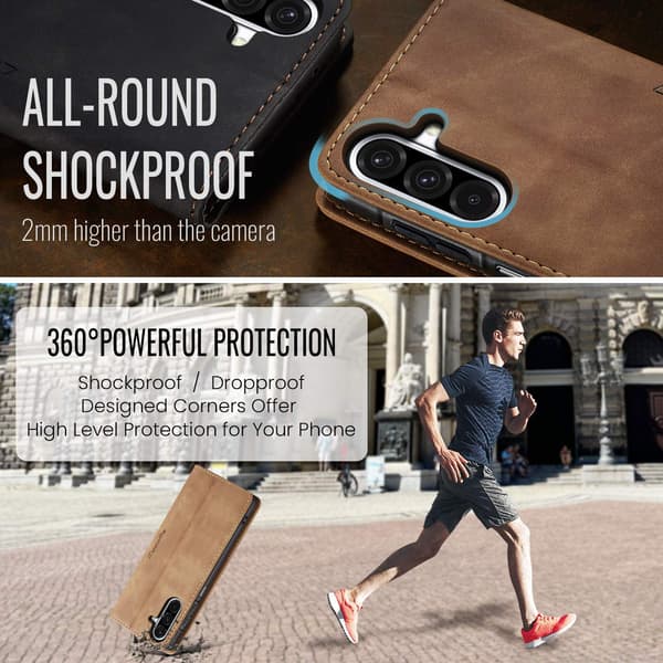 Til Samsung Galaxy A37 5G CASEME Pungetui