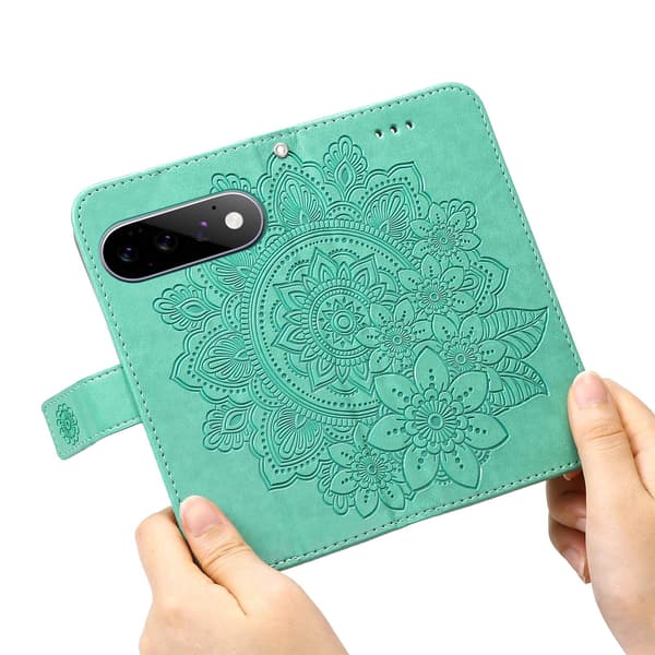 Blomstret pungcover til Google Pixel 11 Pro og Google Pixel 11