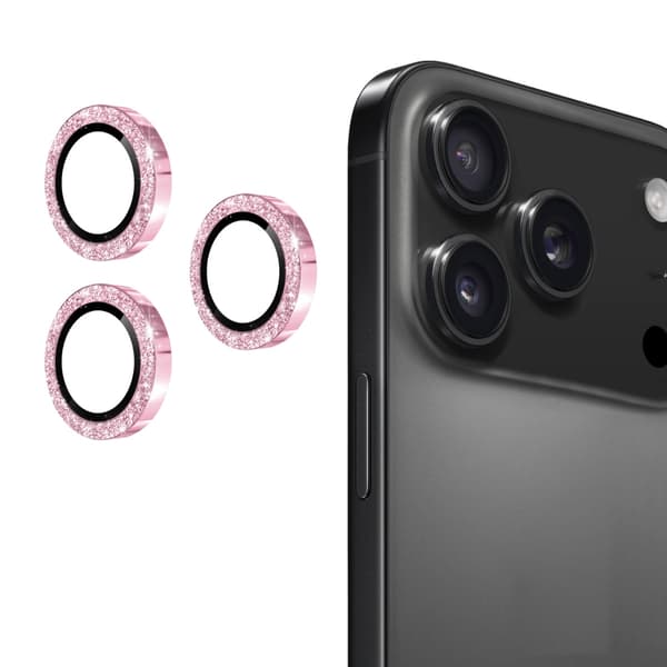Till iPhone 17 Pro / iPhone 17 Pro Max Kameralinsskydd
