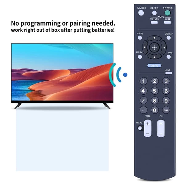 Fjernkontrollerstatning for RM-YD021 For Sony TV