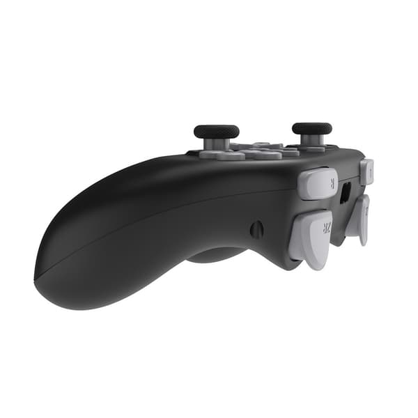 Trådløs Bluetooth-kontroller for Nintendo Switch 1+2+OLED Vibrasjon Svart/blå