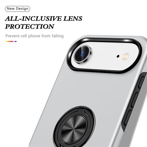 For iPhone Air Hybrid-deksel med Fingerring