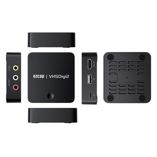 EZCAP 181P VHS til MP4-konverterer videoopptaksboks VHSDigi2 AV-opptaker