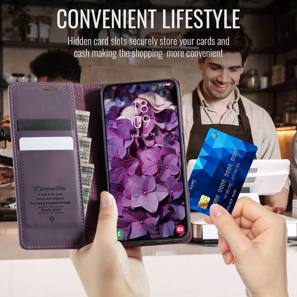 Till Samsung Galaxy A37 5G CASEME Plånboksfodral