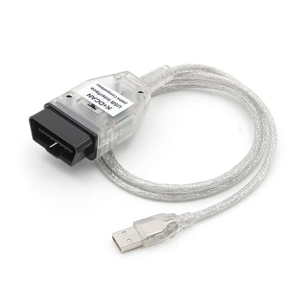 Vikakoodinlukija K+DCAN K-CAN FTDI-siru E60 E61 E83 E81 E87 OBD2 OBD2:lle