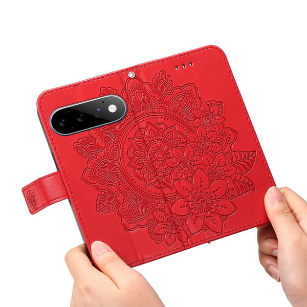Blommönstrat plånboksfodral till Google Pixel 11 Pro och Google Pixel 11