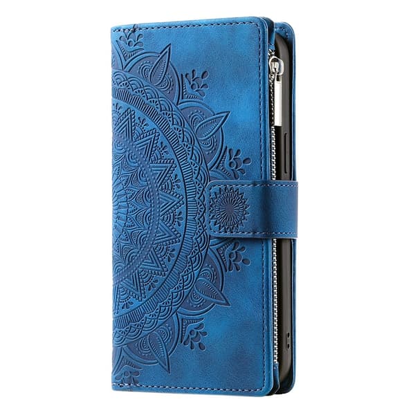 Til Google Pixel 10 Pro / 10 / 9 Pro / 9 tegnebogscover Cover Shell Mandala Blomstermønster
