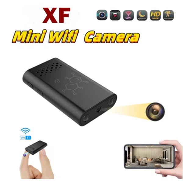 XF Mini langaton WiFi-valvontakamera Yönäkö Etävalvonta Android iOS