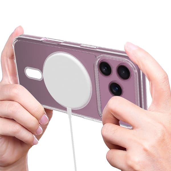Till iPhone 17 Pro Max Transparent Mobilskal